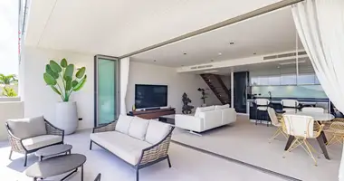 Penthouse 3 pokoi z Okna z podwójnymi szybami, z Balkon, z Meble w Phuket, Tajlandia