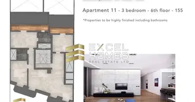 Apartamento 3 habitaciones en Bahía de San Pablo, Malta