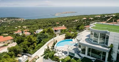 Вилла 8 комнат  с видом на море, с бассейном, с видом на горы в Айос-Спиридон, Греция