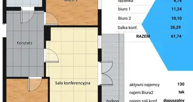 3 room apartment in Poznań County, Poland