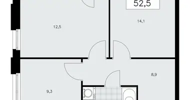 Appartement 2 chambres dans poselenie Sosenskoe, Fédération de Russie