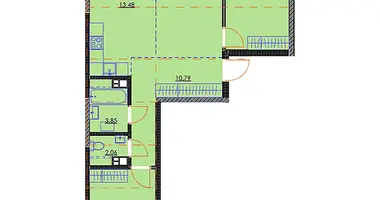 Wohnung 3 zimmer in Minsk, Weißrussland