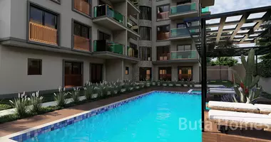 Apartamento 2 habitaciones con aparcamiento, con ascensor, con la piscina en Payallar, Turquía