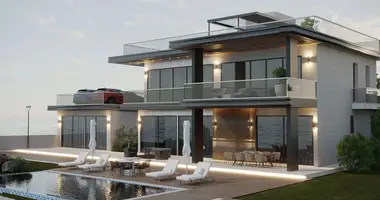 Villa 5 zimmer mit Balkon, mit Klimaanlage, mit Meerblick in Kyrenia, Nordzypern