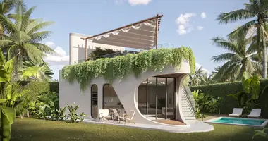 Villa 1 chambre avec Balcon, avec Meublesd, avec Climatiseur dans Pecatu, Indonésie