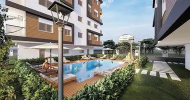 Apartamento 5 habitaciones con parque infantil, con calefacción de gas, con basseyn en Turquía