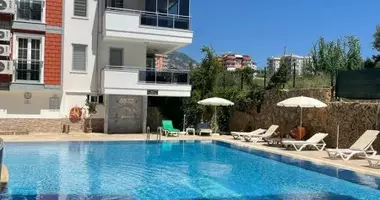Wohnung 3 Zimmer mit Parkplatz, mit Schwimmbad, mit Sauna in Alanya, Türkei