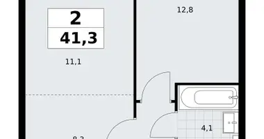 Appartement 2 chambres dans Postnikovo, Fédération de Russie