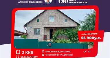Wohnung 3 Zimmer in Smaljawitschy, Weißrussland