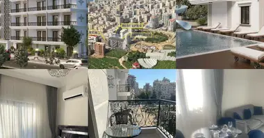 1 room apartment with Furniture, with Parking, with Air conditioner in Mahmutlar, Turkey
