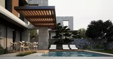 Villa 5 Zimmer mit Balkon, mit Klimaanlage, mit Meerblick in Derekoey, Türkei