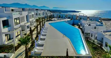 Вилла 3 комнаты  с балконом, с видом на море, с парковка в Turtle Bay Village, Северный Кипр