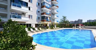 2 room apartment with surveillance security system, with sauna, with parking covered in Alanya, Turkey