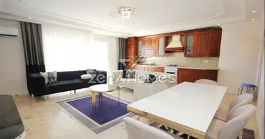 3 room apartment with parking, with furniture, with air conditioning in Mahmutlar, Turkey