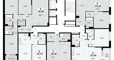 Квартира 2 комнаты в район Коммунарка, Россия