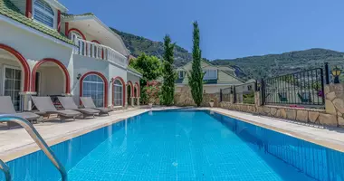 4 room house with furniture, with air conditioning, with sea view in Alanya, Turkey