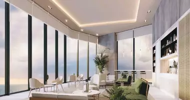 Penthouse 4 bedrooms with Balcony, with Furnitured, with Elevator in Pattaya, Thailand