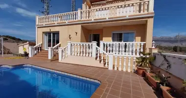 Villa 4 bedrooms with Furnitured, with Air conditioner, with Terrace in la Nucia, Spain