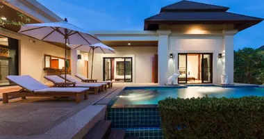 Villa 1 habitación con Doble acristalamiento, con Amueblado, con Aire acondicionado en Phuket, Tailandia