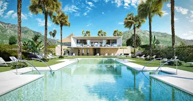 Villa  mit Möbliert, mit Terrasse, mit Garten in Benalmadena, Spanien