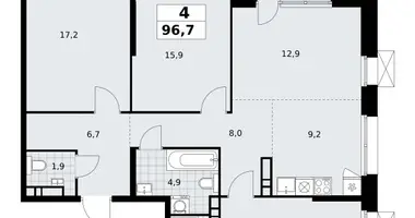 4 room apartment in poselenie Sosenskoe, Russia