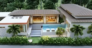 Villa 4 bedrooms with Double-glazed windows, with Furnitured, with Air conditioner in Phuket, Thailand