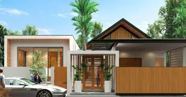 Villa 3 bedrooms with parking, new building, with Air conditioner in Phuket, Thailand