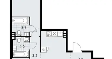 Appartement 3 chambres dans poselenie Sosenskoe, Fédération de Russie