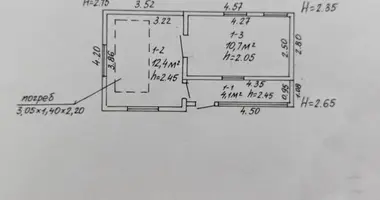 Haus in Pakaliubicki siel ski Saviet, Weißrussland