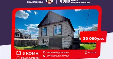 3 room house in Barysaw, Belarus