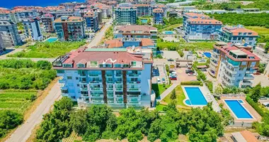 1 room apartment with double glazed windows, with balcony, with furniture in Yaylali, Turkey