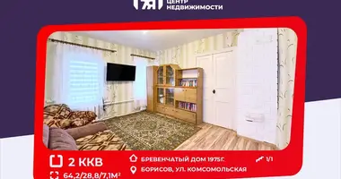 Apartamento 2 habitaciones en Borisov, Bielorrusia