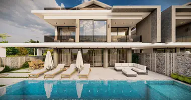 Villa 6 Zimmer mit Balkon, mit Klimaanlage, mit Parken in Akarca Parki, Türkei