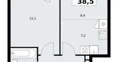 Appartement 2 chambres dans Postnikovo, Fédération de Russie