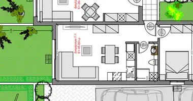 1 bedroom apartment in Kalyves Polygyrou, Greece