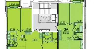 Appartement 3 chambres dans Minsk, Biélorussie