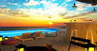 Penthouse 1 bedroom with parking, with Sauna, gym in Kazivera, Northern Cyprus