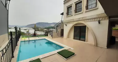 Вилла 3 комнаты  с видом на море, с бассейном, с крытой парковкой в Алания, Турция