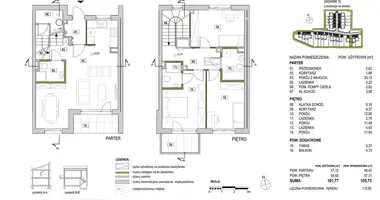 Adosado Adosado 4 habitaciones con Necesita reparación, con Suministro central de agua, con Suministro central de electricidad en Slomin, Polonia