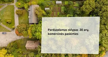 Plot of land in Šiauliai, Lithuania