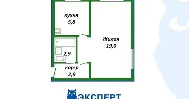 Appartement 1 chambre dans Minsk, Biélorussie