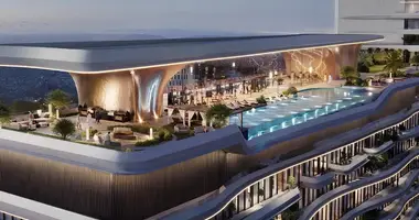 Penthouse 4 pokoi z Okna z podwójnymi szybami, z Balkon, z Meble w Dubaj, Emiraty Arabskie