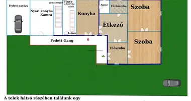 3 room house in Toekoel, Hungary