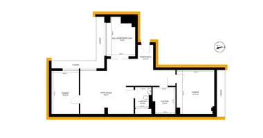 Apartamento 4 habitaciones en Varsovia, Polonia