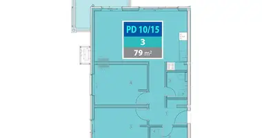 3 room apartment in Provodina, Montenegro