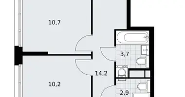 Apartamento 3 habitaciones en Postnikovo, Rusia