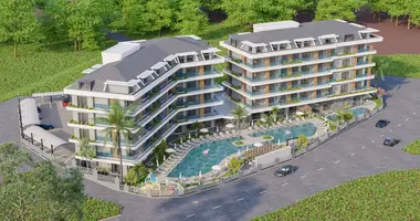 1 bedroom apartment in Oba, Turkey