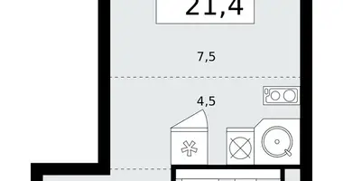 Appartement 1 chambre dans poselenie Sosenskoe, Fédération de Russie