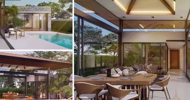 Villa 3 chambres avec Fenêtres double vitrage, avec Meublesd, avec Climatiseur dans Phuket, Thaïlande