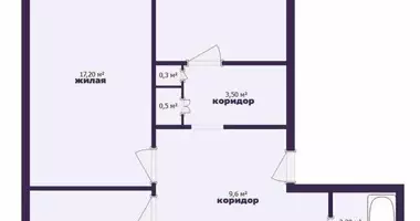 4 room apartment in Minsk, Belarus